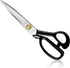 Fabric Scissors Professional Tailor Scissors, 10 Inch Heavy Duty Sewing Scissors for Fabric Cutting, Dressmaking Manganese Steel Tailor Shears Sha...
