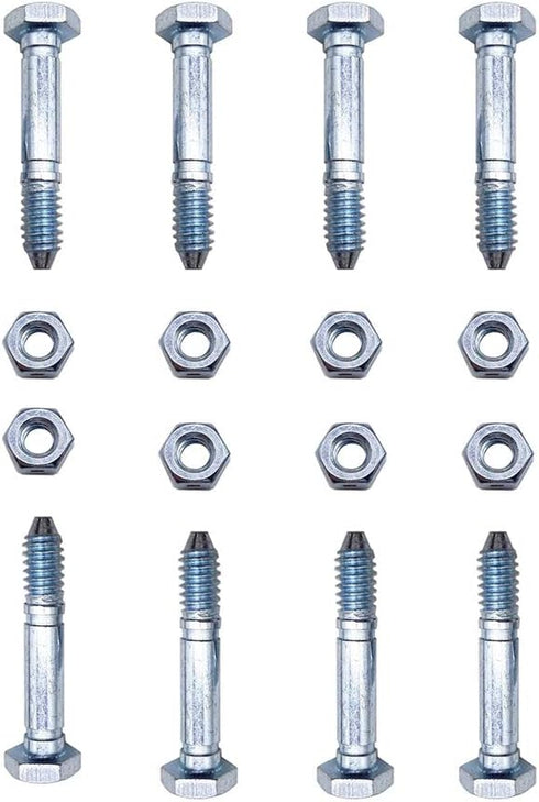 8PK 53200500 Snow Blower Shear Pins & Nuts Fits for Ariens 532005 Snow Throwers Bolt Kits...