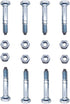 8PK 53200500 Snow Blower Shear Pins & Nuts Fits for Ariens 532005 Snow Throwers Bolt Kits...