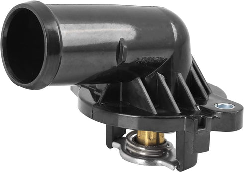 X AUTOHAUX Car Auto Thermostat Housing 5184977AE 5184977AD for Dodge Charger 2011-2018...