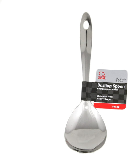 Chef Craft Select Serving Spoon, 9.5 inch, Stainless Steel...