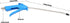 Air Blow Gun with 10" Long Angled Nozzle, Long Reach Industrial Air Blow Gun, Pneumatic Air Compressor Accessories Cleaning Tool, Stainless Steel ...