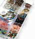 18 Grids Plastic Organizer Box with Dividers, Exptolii Clear Compartment Container Storage for Washi Tapes Beads Crafts Jewelry Fishing Tackles, S...