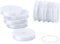Elecrelive 10 Rolls 0.6mm Clear Elastic Bracelet String Stretchy Beading Crystal Thread Elastic Bead Cord 114 Yards for DIY Necklace Jewelry Makin...