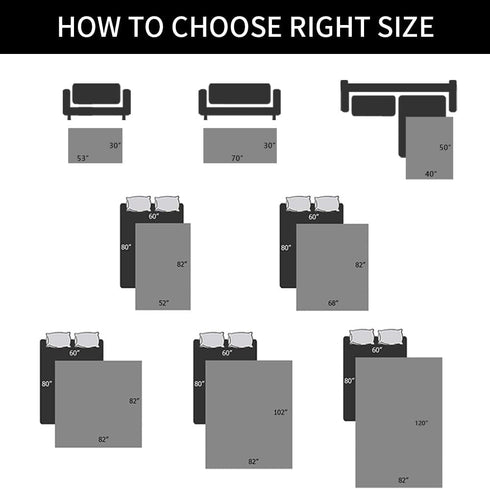 Ameritex 100% Waterproof Dog Bed Blankets double Sided Dog Couch Cover Knurling Pattern pet bed cover Reversible Furniture Couch Sofa Car for Pupp...