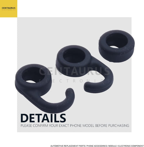 New 3pcs Gel Ear Bud Earbuds tip + 2pcs Ear Hook Loop earhooks Replacement for Jabra EASYCALL EASYGO Clear USA Cell Phones Parts...