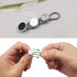 12PCS Collar Extension,Comfortable Invisible Spring Adjustment Button Extension Button,Suitable for Dresses, Shirts,Cuffs, Suit Pants (Black, Whit...