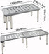 Expandable Cabinet Organizer Shelf, Kitchen Cupboard Organizer, Free Standing Spice Rack, Retractable Storage Racks for Bathroom, Countertop, Pant...