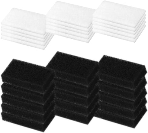 30 Pack CPAP Filters for Philips Respironics - Premium Moocoo Foam Filter and Ultra Fine Filters for Philips Respironics M Series, PR System One a...