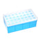 uxcell Tube Rack Polypropylene 32-Well Blue for 5ml...