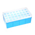 uxcell Tube Rack Polypropylene 32-Well Blue for 5ml...