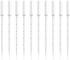 100 Pcs Plastic Transfer Pipettes Transparent Calibrated Droppers Measuring Graduated Pipettes Essential Oil Perfume Pipette Dropper for Science L...