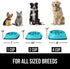 Gorilla Grip Slip Resistant Slow Feeder Dog Bowl,4 Cups,Slows Down Pets Eating,Prevents Overeating,Feed Small&Large Breed Puppy,Puzzle Design,Dogs...