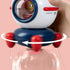 Bath Toys, Space Rocket Bath Toys for Toddlers 18, Baby Spray Water Bath Toys with Rotating Fountain and Light, Shower Bathtub Toys for Toddlers 1...