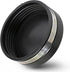 3972 Flexible PVC Pipe Cap with Stainless Steel Clamps, 5.5" Inner Diameter for 5" Nominal Pipe, Black...