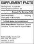 Freeze Dried Mangosteen Pericarp Capsules, 1.5 Grams per Serving, 90 Veggie Capsules per Bottle, Xanthone Rich...