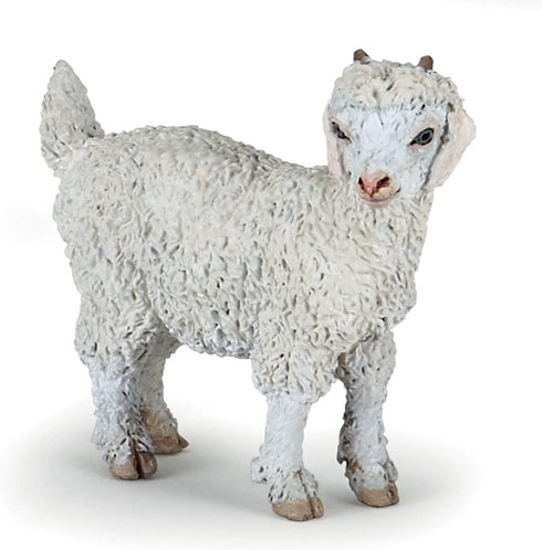 Papo -Hand-Painted - Figurine -Farmyard Friends -Young Angora Goat -51171 - Collectible - for Children - Suitable for Boys and Girls - from 3 Year...