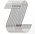 10 Pack Premium 4.5 inch Heavy Duty Stainless Steel S Hooks - S Shaped Hook - Hanger Hooks - Ideal for Hanging pots and Pans, Plants, Utensils, To...