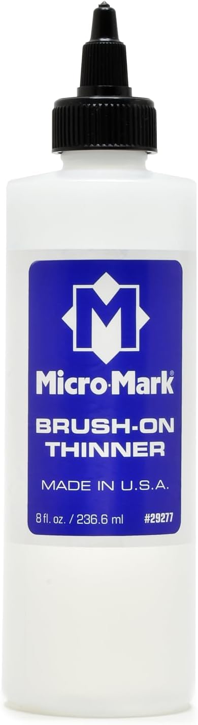 Micro-Mark Brush-On Thinner, 8oz...
