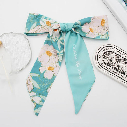 4 Pack Purse Scarf for Bags Silk Head Scarf for Hair Handbag Women Scarfs Band Hair Neck Scarves Fashion Gifts,108-1...