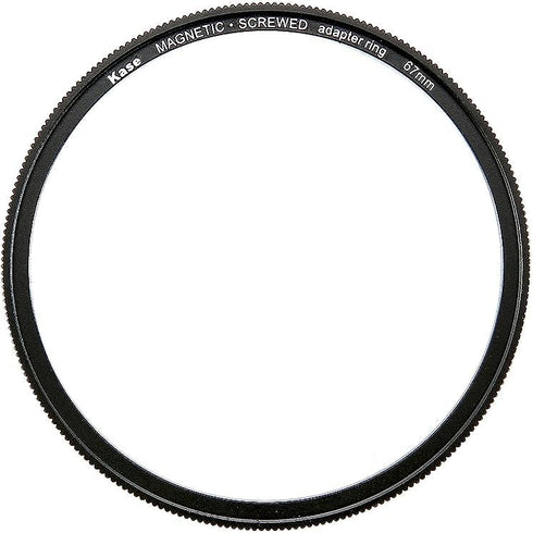Kase 67mm DIY Female Adapter Ring Converts Conventional Screw-in Filter to Magnetic...