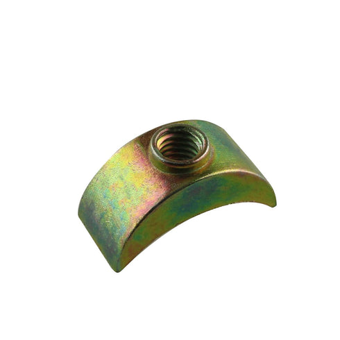 Half Moon Nuts JCBIZ 12pcs 24mm M6 Half Moon Nuts Washer Spacer Furniture Hardware Accessories for Furniture Connect...