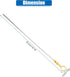 X AUTOHAUX Engine Oil Level Indicator Dipstick for Suzuki Grand Vitara 1999-2006 for Suzuki XL-7 2002-2006 No.16910-85F12 Yellow...