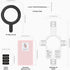 Sinjimoru for MagSafe Sticker, Magnetic Ring for Phone Case, Adaptor for MagSafe Magnet, 1000g Magnet Strength, Wireless Charging, M-Plate Black.....