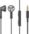 FiiO FF1 3.5mm HIFI Music Wired Bass Earbud 14.2mm Dynamic HD Microphone Earphone for Gaming Meeting Video (Black)...