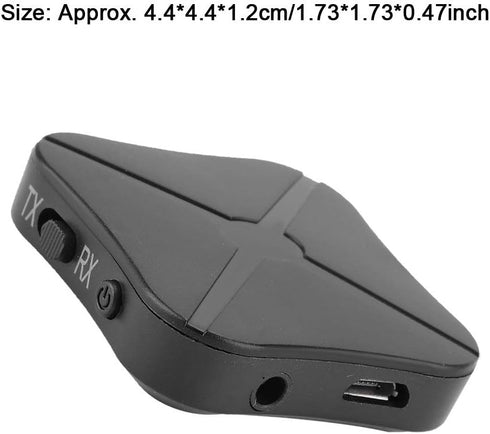 Bluetooth Transmitter Receiver,ASHATA KN319 Wireless Bluetooth 4.2 Stereo Audio Receiver Adapter,Bluetooth Adapter for Car Home Speaker...