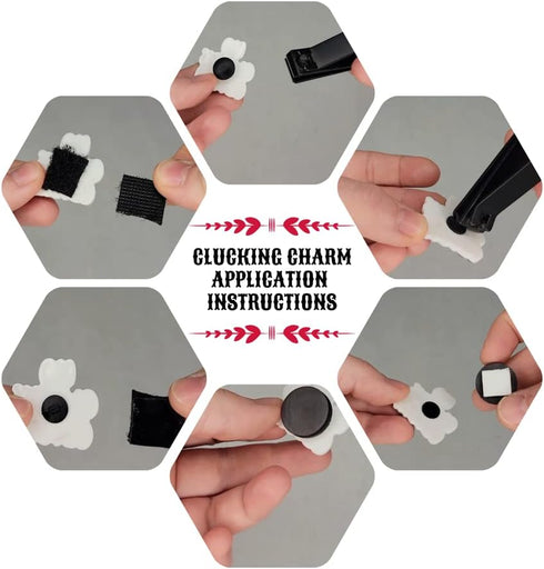 -Clucking Charms Value Pack of 5, Croc Charms, Chicken Lover, Funny Chicken Charms, Adult Charms...