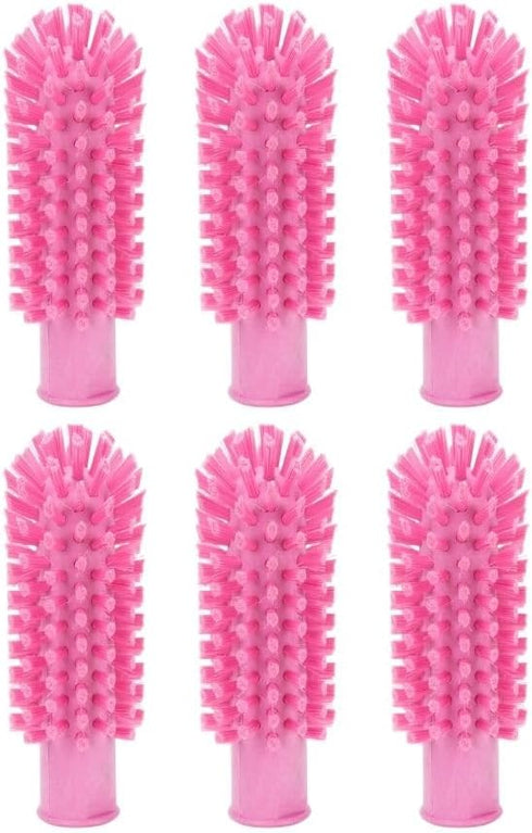 SPARTA Industrial Tank Brush Head Pipe Brush Head, Drain Brush with 3/4" Thread Hole (Handle Not Included) for Commercial Use, Plastic, 2 x 5.7 In...
