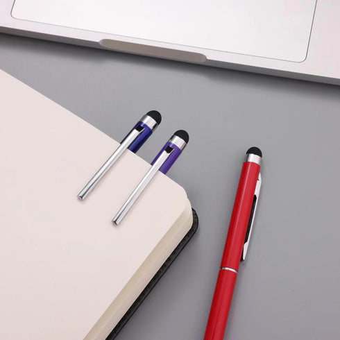 15 Pack Stylus Pens for Touch Screens Stylus Pen Compatible with Phone Tablets Kindle and Black Ink Ballpoint Pens-2 in 1 Stylists pens for Touch ...