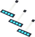 3Pcs 1x4 Matrix Array Membrane Switch 4 Key Matrix Keyboard Membrane Keys 68*20mm 5Pin Dupont for Keyboard...