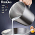 KSENDALO 16oz/2Cup SUS304 Stainless Steel Measuring Cup - Precision Engraved Markings for Liquid, Coffee, Milk & Espresso - 500mL Kitchen Mixing P...