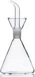 ELETON Olive Oil Dispenser Bottle Glass with No Drip Bottle Spout -Pourer Dispensing Bottles for Kitchen - Olive Glass Dispenser to Control Cookin...