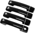 Quality Accessories Glossy Blackout Handle Covers Compatible with Nissan Titan+Nissan Armada...
