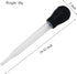 Turkey Baster Set, Turkey Injector Syringe with Cleaning Brush, Syringe Baster for Cooking - 11.5 inch Baster with Measurments for BBQ Grill Bakin...