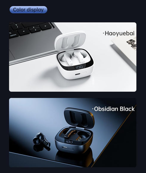 Noise Cancelling Earbuds Wireless in Ear Headset ENC+EDR Bluetooth Earbuds High Fidelity TWS Earphone Heavy Bass Top Brand Quality Headsets Duckie...