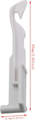 YHXiXi 2PCS White Needles Knitting Machines Tensioner Set Knitting Machine Replacement Knitting Machines Adapter Accessories for DIY Sewing Knitti...