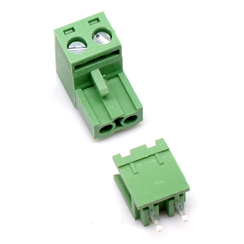 20 Set 2-Pin PCB Screw Terminal Block - 5.08mm Pitch Male Female...