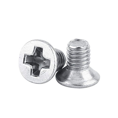 100Pcs/Bag M3 Machine Screws,9Types M3 Flat Head Stainless Steel SS304 Machine Countersunk Screw Bolt Fastener(M3x5)...