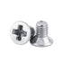 100Pcs/Bag M3 Machine Screws,9Types M3 Flat Head Stainless Steel SS304 Machine Countersunk Screw Bolt Fastener(M3x5)...