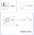 PENGLIN Waterproof USB 3.0 Cable, USB Male to Female Panel Mount Connector with USB Male to Male Extension Cable, USB3.0 Connector Set(Type A Fema...