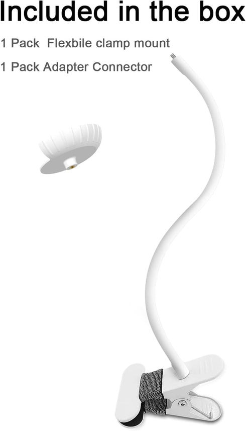 Baby Monitor Mount Compatible with VAVA Baby Monitor and Hipp Baby Monitor Camera 15.7 inches Flexible Long Gooseneck Arm, Baby Monitors Holder fo...