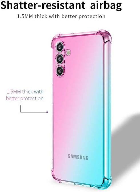 for Galaxy A14 5G Case, Slim Flexible TPU for Girls Women Airbag Bumper Shock Absorption Rubber Soft Silicone Case Cover Fit for Samsung Galaxy A1...