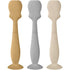 Baby Diaper Cream Spatula Applicator Set - 3Pack Soft Silicone Baby Butt Paste Spatula (Large Size, Cream/Gray/Mustard Yellow)...