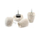 RYOBI 4 PC. Contour Buff Set DRILL DRIVER HEX SHAFT...