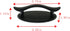 Self-Stick Drawer Handles 4 PCS Black Self Adhesive Cabinet Drawer Handle Helper Push Pull Helper Instant Kitchen Cabinet Door Window Drawer Auxil...