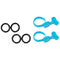 High Chair Foot Rest Accessories, Universal Non-Slip Elastic Retainer Highchair Footrest Adjustable Baby High Chair Accessories with 4 Rubber Ring...